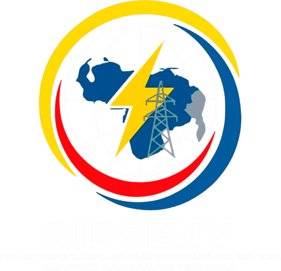 Logotipo de RIPSENV, Red Internacional de Profesionales del Sistema Eléctrico Nacional de Venezuela